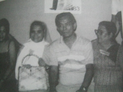 Kasama si Nanay Juling Ouano (kanan) na naging kaibigan ni Nene sa kulungan sa Cebu.